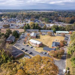 aerial view at Ashley Oaks Apartments located in Perry, GA